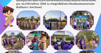 กิจกรรมลูกเสือเนตรนารี ประจำปีการศึกษา 2568